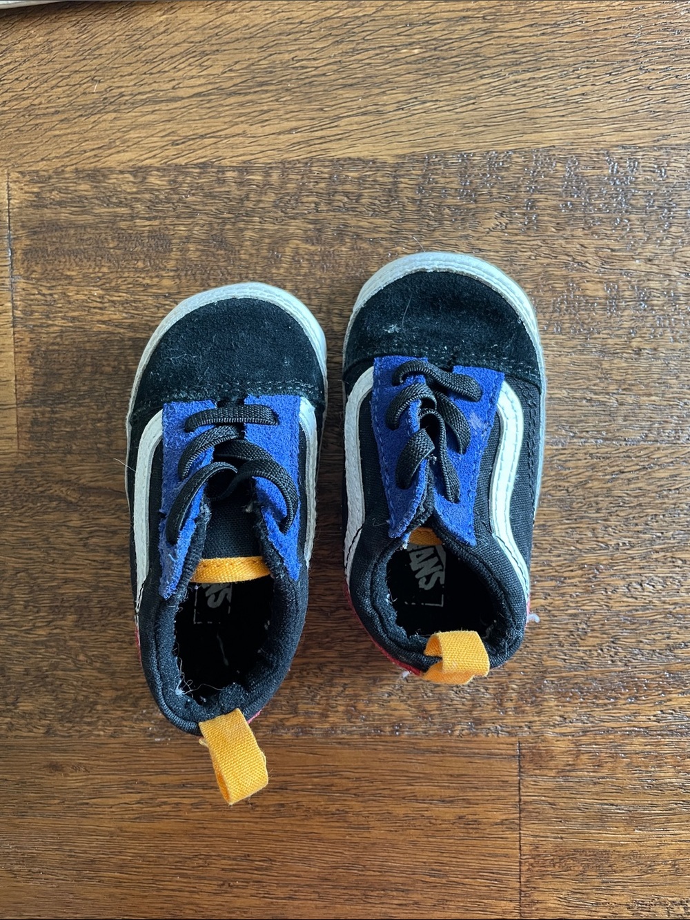 Vans Colorblock Crib Shoe